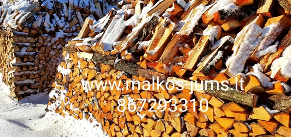 įvairių rūšių malkos