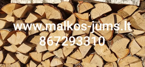 sausos beržo malkos